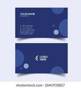 Simple and Clean Business Card Template for Consultants