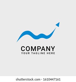 Simple and Clean Business Logo Design in Blue