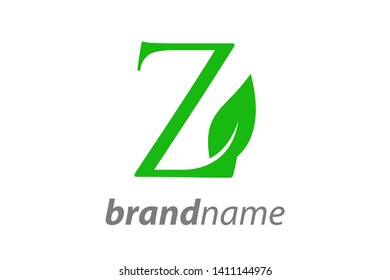 Simple Clean and Charming logo design initial Z