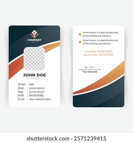 Simple and Clean Corporate ID Card