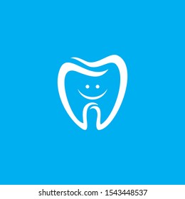 simple and clean dental logo