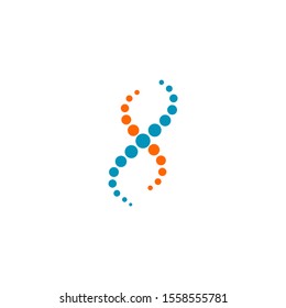 simple and clean dna logo