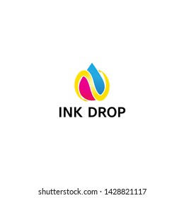 simple and clean a drop and infinity icon 