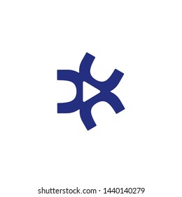 simple, clean, elegant, unique, bold, modern, strong and powerful play logo design illustration inspiration for technology, etc