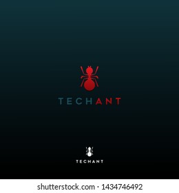 simple, clean, elegant, unique and sophisticated logo design with ant for technology, security, digital, computer, internet, Accounting & Financial, Business & Consulting, etc