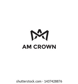 simple, clean, elegant, unique and sophisticated logo design with crown