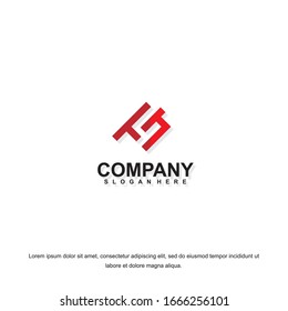 Simple and clean flat design of letter  G logo vector template