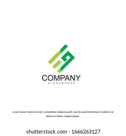 Simple and clean flat design of letter  G logo vector template. Letter G logo for business