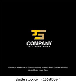 Simple and clean flat design of letter  G logo vector template
