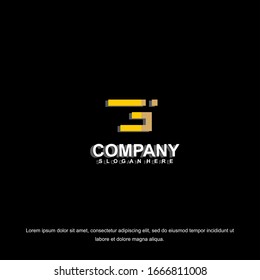 Simple and clean flat design of letter  G logo vector template. Letter G logo for business
