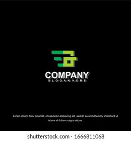 Simple and clean flat design of letter  G logo vector template. Letter G logo for business
