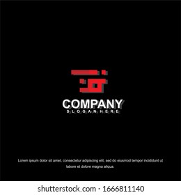 Simple and clean flat design of letter  G logo vector template. Letter G logo for business
