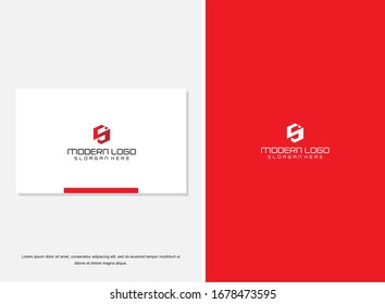 Simple and clean flat design of letter S logo vector template. Business corporate letter S logo design template. Letter S logo for business