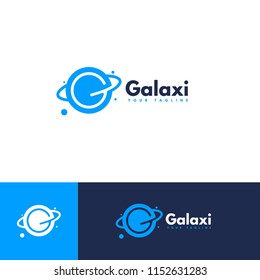 Simple And Clean Galaxy Logo