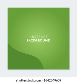 Simple and clean green background. Abstract geometric green background. Suitable for brochure, flyer and promotion