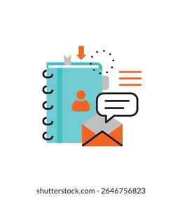 "Ícone simples e limpo em formato vetorial. Perfeito para web, aplicativos móveis, design de ui ux e impressão. Editável, redimensionável e isolado em fundo branco."