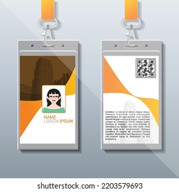 Simple and Clean ID Card Design Template