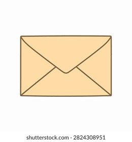 A simple, clean illustration of an envelope symbol representing email, messaging, or communication concepts in digital and print media.
