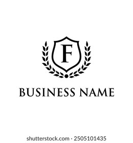 simple and clean letter law firm concept