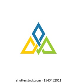 simple and clean letter PA logo