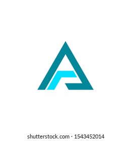 simple and clean letter PA logo