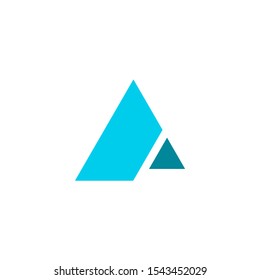 simple and clean letter PA logo