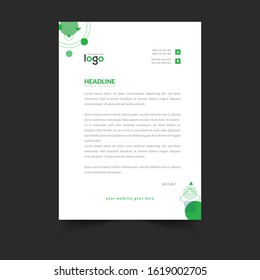 simple clean letterhead design , simple letterhead design 