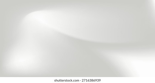 Fondo de diseño de Vector de espacio de caja de luz simple y limpia. Tarjeta abstracta gris con estilo. Textura de fondo en blanco de moda