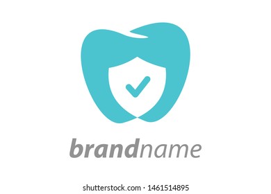 Simple and Clean logo design for dental.