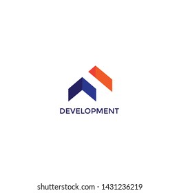 Simple and clean logo design for finance, construction, development, etc