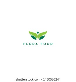 simple and clean logo design for food and drink