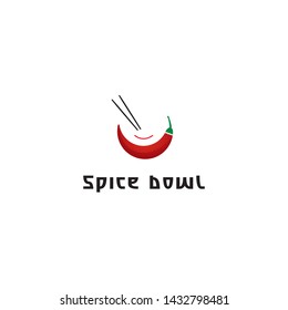 simple and clean logo design for poke bowl