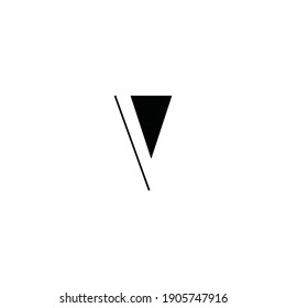 Concepto simple y limpio de la letra del logotipo. Plantilla de diseño de logotipo de letra inicial minimalista para identidad de marca comercial.
