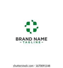 simple and clean medical logo template for your business 