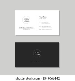 Simple, Clean and Minimalist Business Card for Your Company