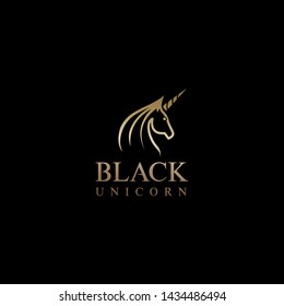 simple, clean, modern, elegant and luxury logo design for Accounting & Financial, Fashion, horse cattle, etc. With Horse, horn, and unicorn