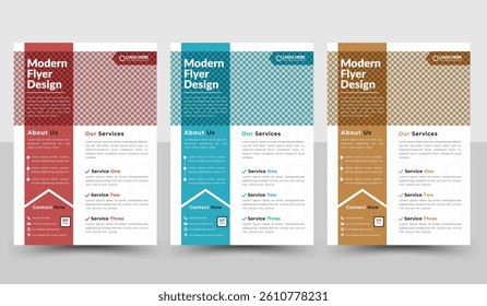 Simple Clean And Modern Flyer Design 