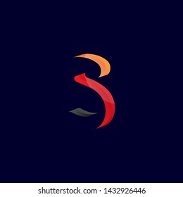 simple, clean and modern logo design with initial S