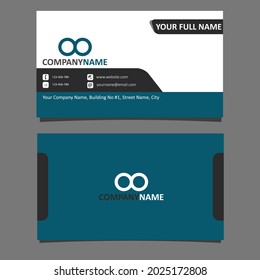 Simple, Clean, Modern and professional Business card design template