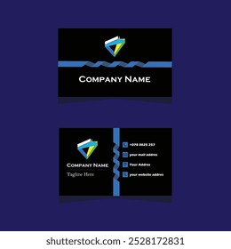 Simple clean modern and professional  business card design.