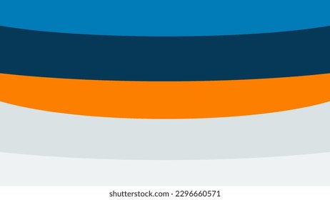 Simple clean multicolored curve abstract background illustration