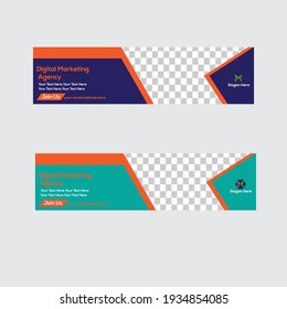 Simple clean number banners template with place for your data. Modern graphic design with 5 steps for diagram, graph, chart, info graphic, website layout, workflow, annual report, web design. EPS 10.