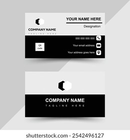 Simple  Clean professional Business Card Design.