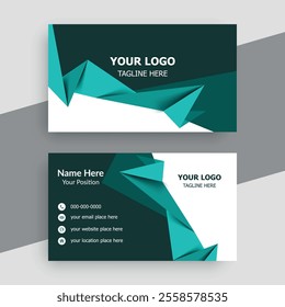 simple and clean professional business card template