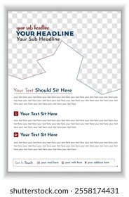 Simple and Clean Professional Business Flyer Design Template