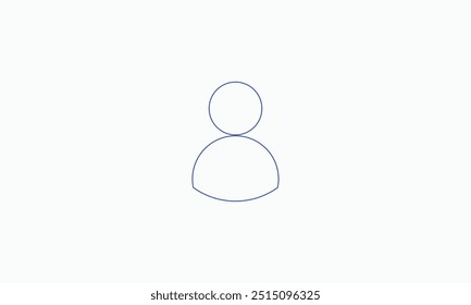 Simples limpos símbolos humanos profissionais, Ícone usado para sites de aplicativos móveis, ou design gráfico como ícones.
