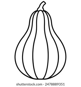 Simple clean squash icon vector illustration editable project.