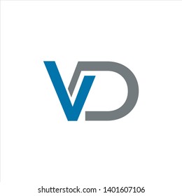 simple and clean vd letter concept logo design inspiration