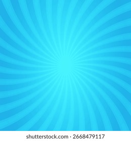 Simples limpo vibrante luz azul Starburst quadrado projeto de fundo