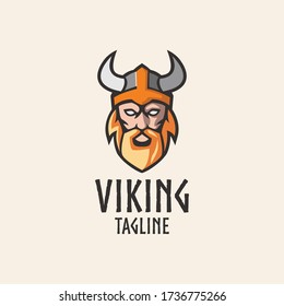 Einfache und saubere Vorlage für das Maskottlogo mit isoliertem Hintergrund